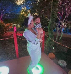 Dana Alexa Instagram - The Man, the myth, the Mountain ⛰️ 

It only felt right for Everest to be his namesake for his first Halloween so the rest of the family showed out as the creatures of the Himalayas 😅 feat: Mount Everest, papa abominable snowman, mama snow leopard, and Charli The Yak. 

Happy Halloween 👻 

What did you dress as for Halloween!? Tell us in the comments 😍