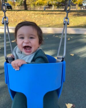 Dana Alexa Instagram - 11 months of my Everest Grey, my sonbeam, my sky. 11 months as parents with my soulmate @iambooogz. 11 months of breast feeding, learning, growing, ease and difficulty, sleeplessness and rest and of the most profound love and joy I’ve ever known. There is no one way to encapsulate the miracle of parenthood - but each day it surprises me, challenges me, covers me in humility and the deepest gratitude. My heart literally beats for them. 

Ever waves when you say “hola,” claps, dances EVERY TIME MUSIC PLAYS, stands up, gives high fives and fist bumps, says mama, dada, yea and hi. He has a sparkling personality, he loves people and performing, he loves talking, he loves being OUT AND ABOUT, he has a smile that radiates pure joy and a cry that would turn even the iciest mofo into a puddle. He eats every single thing and a lot of it haha He’s truly the most beautiful being and the last 11 months have been a dream. I love them both more than words can ever really express.

Happy 11 months earthside my darling boy. Mommy loves you bigger than the sky 🌌 ⛰️