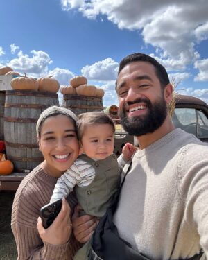 Dana Alexa Instagram - My favorite season with my favorite guys 🎃