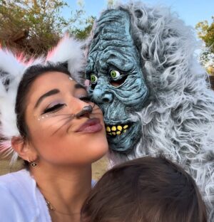 Dana Alexa Instagram - The Man, the myth, the Mountain ⛰️ 

It only felt right for Everest to be his namesake for his first Halloween so the rest of the family showed out as the creatures of the Himalayas 😅 feat: Mount Everest, papa abominable snowman, mama snow leopard, and Charli The Yak. 

Happy Halloween 👻 

What did you dress as for Halloween!? Tell us in the comments 😍