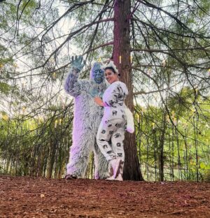 Dana Alexa Instagram - The Man, the myth, the Mountain ⛰️ 

It only felt right for Everest to be his namesake for his first Halloween so the rest of the family showed out as the creatures of the Himalayas 😅 feat: Mount Everest, papa abominable snowman, mama snow leopard, and Charli The Yak. 

Happy Halloween 👻 

What did you dress as for Halloween!? Tell us in the comments 😍