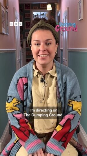 Dani Harmer Instagram - What does #TheDumpingGround mean to #DaniHarmer and YOU? Let us know in the comments 🫶🏼 #CBBC #BBCiPlayer