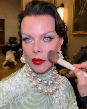 Debi Mazar Instagram - London fashion week! 
What fun I had!💯❤️
Stepped into a role of a TV home shopping host ,aging out, and having a nervous breakdown on live TV. 😬😬😬 So campy !
 Thanking Laura (the writer)
 & Raffe for his direction ..and Phil.
Thankyou for having me @completedworks ! 
So modern & feminine!
Thankyou to everyone who helped me to create this character! Big love to @isamayaffrench who I’ve manifested to do my makeup ,who btw reminds me of my younger self ! the cojones ! Her brand is beyond.❤️
To  @completedworks @annajewsbury whose designs are fantastic !I felt like a modern queen at a fantastic price point!
❤️ So honored to represent
love to my hair @keiterada and costume designer  @rachelbakewell 
Lucy: Aine O’Leary / @aineolearyy
Writer: Laura Waldren @laurajwaldren
Director: Raffi Chipperfield @household.pictures
Art Director: Ekaterina Bazhenova-Yamasaki @yekate
Stylist: Rachel Bakewell /@rachelbakewell 
Set Design: Hollie Bowden Interiors @holliebowden 
Nails: Saffron Goddard / @saffrongoddard 💅🏼 
Photographer: Jenny Li / @_jenny_li_ 
And to my agency @curtisbrowntalent ❤️
It was a blast!