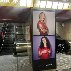 Debi Mazar Instagram - The baton has been passed..
Maripol ,my dear friend photographed me & our collective friends, all through the 1980’s and now she’s just shot my daughter for this cool campaign,which is plastered all over the subways of Milano!
Proud Mamma! Go EVELINA!! @corc0s 
My Donna di Milano!
‘The spirit of a town through the faces of 30 women living  in Milan’
#DONNEDIMILANO #KHRISJOY
Photographer : @maripolarama 
1st Assistant: Taïka @t4ik4