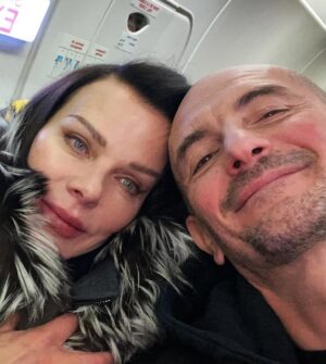 Debi Mazar Instagram - My Funny Valentine❤️ 
I love you! Per Sempre!!!!
@thetuscangun 
The last picture is of Lola&Renato,Gabriele’s grandparents , whom we look very much similar (even if it’s out of focus )