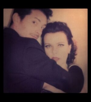 Debi Mazar Instagram - My Funny Valentine❤️ 
I love you! Per Sempre!!!!
@thetuscangun 
The last picture is of Lola&Renato,Gabriele’s grandparents , whom we look very much similar (even if it’s out of focus )