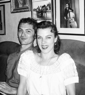 Debi Mazar Instagram - My Funny Valentine❤️ 
I love you! Per Sempre!!!!
@thetuscangun 
The last picture is of Lola&Renato,Gabriele’s grandparents , whom we look very much similar (even if it’s out of focus )