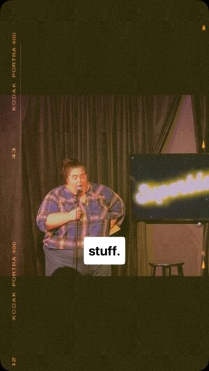 Debra DiGiovanni Instagram - New joke night! Very fun @superbloomshow at @elysianthevault tried some new jokes. Come see me in Portland on April 3 at @missiontheaterpdx 🩷