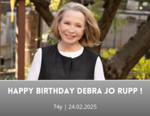Debra Jo Rupp Instagram - HAPPY BIRTHDAY to Debra Jo Rupp!
The American actress who appeared in Friends and more recently in Agatha All Along is celebrating her 74th birthday today !
 
--

HAPPY BIRTHDAY à Debra Jo Rupp !
L'actrice américaine parue dans Friends et plus récemment dans Agatha All Along fête aujourd'hui ses 74 ans !

#happybirthday #debrajorupp #agathaallalong #friends