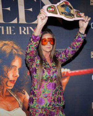 Debrah Miceli Instagram - 🎬✨ What an incredible night at the New York premiere of “Queen of the Ring”! 
Walking the red carpet surrounded by legends was an unforgettable experience. It was such a pleasure meeting new people and connecting with the amazing cast and crew. 🙌

A huge thank you for the invitation! The storytelling in this film, based on the true story of Mildred Burke, was brilliantly executed. Every moment captivated the audience and truly honored her legacy. 

Special shoutout to Kaily, who portrayed June Buyers. You were an absolute class act! 😉 

I also had a fantastic conversation with Director @ashavildsen about the wealth of content they have, including the director’s cut. A docu-series based on this story would be a game-changer. I can’t wait to see what’s next! 

#QueenOfTheRing #FilmPremiere #MildredBurke #RedCarpet #AmazingCast #DirectorTalk #ThankYou #imstillchampion 

#MUH @themickeyfitzpatrick 
special thanks to my girl @codi_was_here and management team