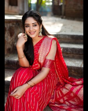 Deepshikha U Instagram - ❤️❤️

In frame :- deepsheikhaofficial_
Shot by @kisan_creations 
Saree @mithran_silks 
Styling @sherstylist 
stiching @kaha_designstudio

.

.

.

#Actress #IndianBeauty #TraditionalLook #SareeLove #ElegantStyle #Graceful #TimelessBeauty #DesiVibes #InstaFashion #Ethereal #BollywoodFashion #SouthIndianActress #RedSaree #GoldenHour #NaturalBeauty #CelebrityStyle #ViralPic #InstaGlam #FashionDiaries #TrendingNow