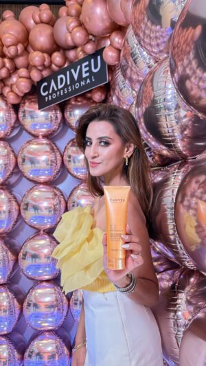 Deiya Sindhi Instagram - ✨ A revolutionary moment in Indian hair care! ✨

The grand launch of Nutri Glow by Cadiveu India was an unforgettable event that introduced a game-changing innovation—India’s first Hair Lamination Treatment! 💛💆‍♀️

Powered by Oil Elixir Technology, Nutri Glow is enriched with vegetable oils and essential lipids to deeply nourish, restore, and protect your hair while delivering unparalleled shine, smoothness, and strength. This breakthrough treatment is available in two segments—Professional (for salons) and Home Care (for at-home use), making luxury hair care accessible to everyone!

The event brought together industry experts, top stylists, and salon professionals, along with the Founders of SIZZ International and key leaders from Cadiveu International, marking a significant milestone in hair innovation.

✨ Say hello to stronger, shinier, healthier hair with Nutri Glow!

#Nutriglowlaunch #8xshine #Deepnourishment #Hairlamination #Glowwithnutriglow #Newlaunch #Newtechnology #Cadiveulndia #Cadiveulovers #Cadiveu #Cadiveuprofessional