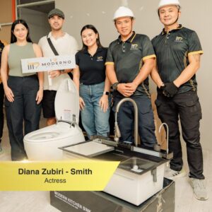 Diana Zubiri Instagram - Another celebrity-approved transformation in the making! ✨ Thank you, Mrs. @dianazubirismith , for trusting Moderno Home Depot with your bathroom upgrade. We can’t wait to see the stunning results! 💛

#ModernoLiving #SmartToiletsPH #ModernoHomeDepot