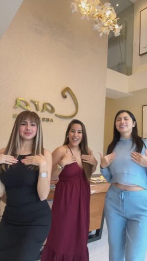 Diana Zubiri Instagram - After our @caraaestheticsph date, dance naman ulit 🖤❤️🩵