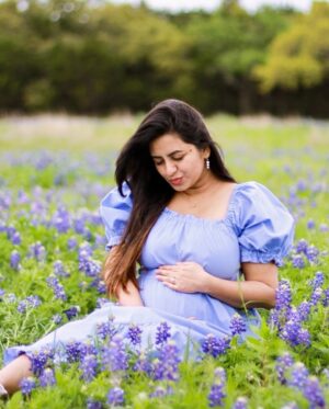 Dimple Harika Instagram - Sweetest anticipation 🐣🥹🫶

#babybumplove #bumpstyle #preggodiaries #growingandglowing #preggo #preggolife