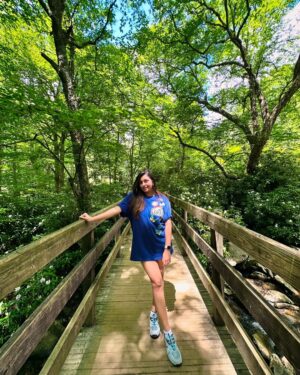 Dimple Harika Instagram - Finding bliss in the wilderness 🌳⛰️🌈