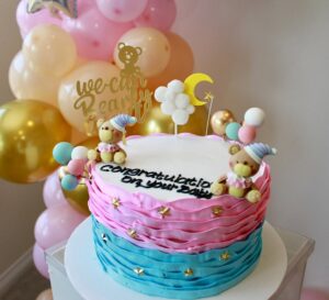Dimple Harika Instagram - Li’l details from our Gender Reveal 🧸🫶✨ 
Blue or Pink, what do you think? 💙🩷
.
.
.
.
#genderreveal #details #boyorgirl #teamblue #teampink #genderrevealparty #genderrevealcake #momtobe #parentstobe #littlelove #babyshower #babybear #babycoming