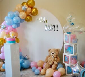 Dimple Harika Instagram - Li’l details from our Gender Reveal 🧸🫶✨ 
Blue or Pink, what do you think? 💙🩷
.
.
.
.
#genderreveal #details #boyorgirl #teamblue #teampink #genderrevealparty #genderrevealcake #momtobe #parentstobe #littlelove #babyshower #babybear #babycoming