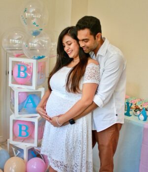 Dimple Harika Instagram - My dear lovely wife, beautiful mama, best friend, incredible woman. Celebrating your special birthday as a first time mama with all the feels today! Love you loads🥰❤️🎂 @dimple_harika 
#birthdaygirl #wifey #birthday #wife #love #happybirthday #mybeautifulwife #darling #dimple_harika #cutemama #firsttimemom #firsttimemommy #firsttimeparents