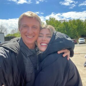 Diora Baird Instagram - Proud (tv) parent vibes! Can’t wait for you to see why in the final 5 episodes of @cobrakaiseries being released at the strike of midnight. 🥋 (scroll for some oldies)