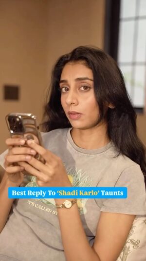 Dolly Singh Instagram - Everytime I go home, mummy finds news ways to ask this dreadful question! Alag talent hai bhai😭

Shot by @thesagarrnagpal 🦋