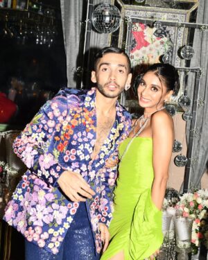 Dolly Singh Instagram - Siddy, you came in as a colleague and now are my jiju! I mean what are the odds!!🥹🤣 Happy happy Birthday to this sweet kid who makes sure to celebrate everyone he loves the loudest and cheer for them in every room but hates to celebrate his own birthday. 
You’re so kind but you barely know it or show it and that I think is the most beautiful quality you have! 
Ok no, its maybe  maybe also the fact that you mended my BFF’s heart and now protect it with so much love and passion, I cry😭 
Thank you for being my fav person to go to for any shopping advice🥺 I love you so much and I wish you nothing but a lifetime of joy, with Komsu (and I third wheeling like always) 🩷 You bring so much laughter into everyone’s lives and for that we all love you! Bas now I gotta come and give you a big hug😭🥰🎈🎈🎈 
PS I think you look amaze in those pigtails👀