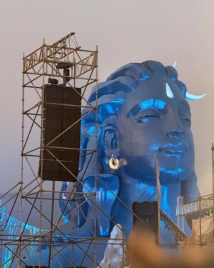 Drishya Raghunath Instagram - The experience was top - notch ..❤️

#mahashivratri #adiyogi #sadhguru #ishafoundation #shiva