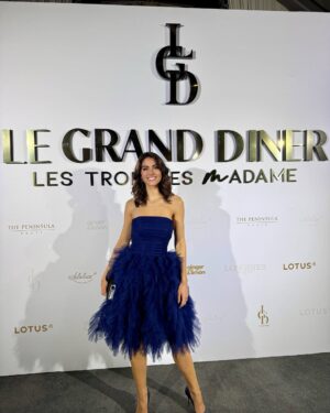 Elena Faliez Instagram - Picture 9, quand elle te regarde comme ça t’as tout gagné… 😏

Jeudi 06 mars nous avons assisté à la mise à l’honneur des femmes par @le.grand.diner pour la remise des trophées Madame. 

Une fabuleuse soirée pour célébrer ces femmes qui rappellent chaque jour que tout est possible, et nous donne envie de nous dépasser. 

Un grand bravo à toutes les lauréates, et particulièrement à @mayane_sarah_ pour son trophée Madame pour la catégorie cinéma 🎬👏🏼

Merci ma @evegillesoff de m’avoir conviée à tes côtés ❤️ 

👗 Outfit Elena by @christopheguillarme 
@whisperingagency 

#legranddiner #tropheesmadame #journeedelafemme #trophee #hotelpeninsula #outfit #classy #celebratewomen #8mars #evegilles #missfrance2024