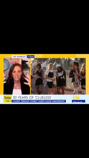 Elisa Donovan Instagram - Loved my chat with @9honey reminiscing about @clueless and the *30th Anniversary 😳🤩😍 How is that possible?! #clueless #30th