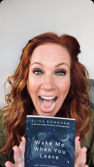 Elisa Donovan Instagram - #fbf To my pub day for Wake Me When You Leave!! I couldn’t be more proud of this book. Grief is an endless labyrinthine journey - that evolves and shifts and ebbs and flows over the years, but never truly ends. We learn to incorporate loss, and in the best of moments realize how fortunate we are to feel it, as a literal manifestation of the love we experienced with those who have moved on. There’s no way around grief, only through. 💔💖 ✨  If you’ve read the book, I hope it made you laugh and cry and healed you a bit. And if you haven’t read it – what’s wrong with you?! 😂Go get it! And if you don’t like to read, how about listening? I read the audiobook so you get to hear my voice for several hours… Bonus! Also thrilled to say the journey continues - the film adaptation is in development 🤭🥰 🎥 Independent films are true labors of love that touch the hearts of all who make them, and they bring human stories to the world.  Send us all the good mojo to push this project forward 🪄 💥 💞 🤩 PS Thanks again Melissa and Marissa and Erin and Nell — you are Queens for your kind words and support!! #indie #grief #griefjourney #memoir #women #cancer