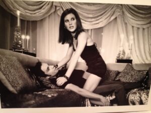 Elisa Donovan Instagram - #tbt  When Cambi thought she was securing her financial and celebrity status future. #psa Don’t be like Cambi. 😜 #snl #snl50 #roxbury #iykyk #anightattheroxbury