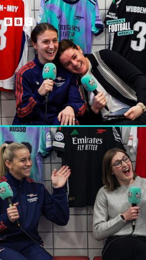 Ellen White Instagram - Team talks, life off the pitch and playing at the Emirates 🤩

Ellen, Jen and Ben go inside Arsenal with Alessia Russo and Lotte Wubben-Moy ahead of the north London derby! 🔴⚪️

#BBCFootball #AFC #AFCW #WSL #Arsenal #NLD #Lionesses