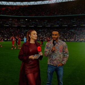 Elz The Witch Instagram - so i hosted at wembley infront of 90,000 people 🥹❤️ thank you @sidemen for having me back for a third time 💪🏻 £4.7 Million raised for charity 👏🏼 on international women’s day 😏

#sidemen #sidemancharitymatch #wembley