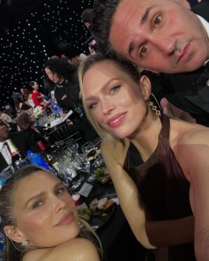 Erin Foster Instagram - I’ve been critical of people my whole life, I didn’t know you could make a whole award show out of it. ⭐️ So proud of Adam, and just being here at all!!