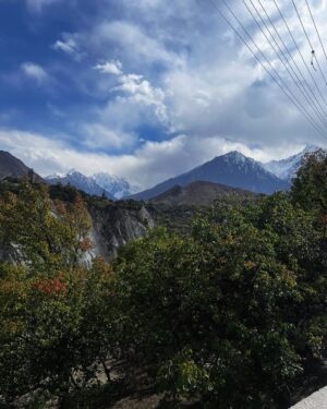 Faiza Saleem Instagram - Day 3 in Hunza 

1. Started the day with shaming Saman for running late for the first time in history. 
2. Drove to Nagar Valley from Luxus where Saba promised we’d get daal chawal and trout fish for lunch. We didn’t. 
3. Instead, we enjoyed the beginning of Autumn at Hoper Glacier which is a gorgeous, moving glacier in Hoper Valley. 
4. Then we went to Karimabad for last minute shopping and a delicious lunch @pizzapamir1 followed by pancakes and chai @cafedehunza.
5. Next stop was Attabad Lake for water activities . Only did a boat ride as Myra is petrified of water and Saba Saman also cancelled their delulu plan  of jumping in the freezing cold water. 
6. All of this took a toll on our delicate bodies so we got the best massage ever at @luxushunza. Honestly, just check out the view.
7. The night ended with bonfire by the water at our hotel. We also had trout fish and did a C grade bday party for Myra and I as this trip to Hunza was for our birthdays. Happy birthday to us. 

#faizasaleem #hunza #girlsonholiday #birthdaytrip #travel #explorepakistan #nature #attabad #laramibad #hoperglacier #nagarvalley