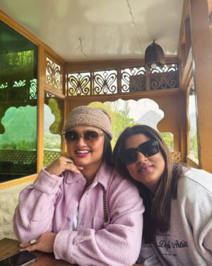 Faiza Saleem Instagram - Day 3 in Hunza 

1. Started the day with shaming Saman for running late for the first time in history. 
2. Drove to Nagar Valley from Luxus where Saba promised we’d get daal chawal and trout fish for lunch. We didn’t. 
3. Instead, we enjoyed the beginning of Autumn at Hoper Glacier which is a gorgeous, moving glacier in Hoper Valley. 
4. Then we went to Karimabad for last minute shopping and a delicious lunch @pizzapamir1 followed by pancakes and chai @cafedehunza.
5. Next stop was Attabad Lake for water activities . Only did a boat ride as Myra is petrified of water and Saba Saman also cancelled their delulu plan  of jumping in the freezing cold water. 
6. All of this took a toll on our delicate bodies so we got the best massage ever at @luxushunza. Honestly, just check out the view.
7. The night ended with bonfire by the water at our hotel. We also had trout fish and did a C grade bday party for Myra and I as this trip to Hunza was for our birthdays. Happy birthday to us. 

#faizasaleem #hunza #girlsonholiday #birthdaytrip #travel #explorepakistan #nature #attabad #laramibad #hoperglacier #nagarvalley