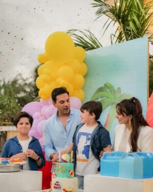 Fatima Effendi Instagram - SPLISH SPLASH, IT’S BIRTHDAY BASH!! 🏊‍♂️

"Splashes, laughter, and endless fun! 🌊🎉 Almir and Mahbir’s special day with an epic pool party 🏊‍♂️🎂 

Grateful for all the blessings ❤

Happy birthday my boys 😘😍

Thank you @trickytechagency @crescent_farmofficial @weddingsbykhushnood for making this event so happening for us 🥳💕