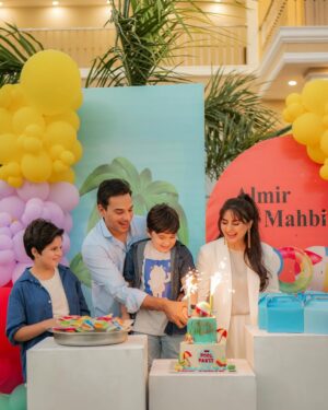 Fatima Effendi Instagram - SPLISH SPLASH, IT’S BIRTHDAY BASH!! 🏊‍♂️

"Splashes, laughter, and endless fun! 🌊🎉 Almir and Mahbir’s special day with an epic pool party 🏊‍♂️🎂 

Grateful for all the blessings ❤

Happy birthday my boys 😘😍

Thank you @trickytechagency @crescent_farmofficial @weddingsbykhushnood for making this event so happening for us 🥳💕