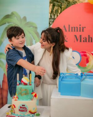 Fatima Effendi Instagram - SPLISH SPLASH, IT’S BIRTHDAY BASH!! 🏊‍♂️

"Splashes, laughter, and endless fun! 🌊🎉 Almir and Mahbir’s special day with an epic pool party 🏊‍♂️🎂 

Grateful for all the blessings ❤

Happy birthday my boys 😘😍

Thank you @trickytechagency @crescent_farmofficial @weddingsbykhushnood for making this event so happening for us 🥳💕