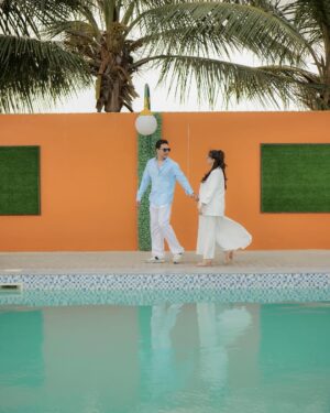 Fatima Effendi Instagram - SPLISH SPLASH, IT’S BIRTHDAY BASH!! 🏊‍♂️

"Splashes, laughter, and endless fun! 🌊🎉 Almir and Mahbir’s special day with an epic pool party 🏊‍♂️🎂 

Grateful for all the blessings ❤

Happy birthday my boys 😘😍

Thank you @trickytechagency @crescent_farmofficial @weddingsbykhushnood for making this event so happening for us 🥳💕