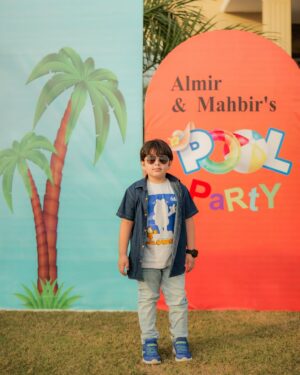 Fatima Effendi Instagram - SPLISH SPLASH, IT’S BIRTHDAY BASH!! 🏊‍♂️

"Splashes, laughter, and endless fun! 🌊🎉 Almir and Mahbir’s special day with an epic pool party 🏊‍♂️🎂 

Grateful for all the blessings ❤

Happy birthday my boys 😘😍

Thank you @trickytechagency @crescent_farmofficial @weddingsbykhushnood for making this event so happening for us 🥳💕