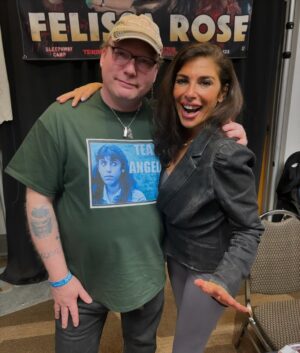 Felissa Rose Instagram - THANK YOU @milwaukee_horror_con for an OUTSTANDING weekend!!! We all had such a blast! I loved seeing all my friends and we enjoyed every moment!!! Love you CJ and the entire team! Thank you Travis, Trish, Jimmy, Josh and all the volunteers!!! This show was simply amazing and it definitely takes a village!! I love my horror fam and I’m so happy we get to share these cherished moments!!! Hope everyone has a great week ahead!!!🎉🎉♥️♥️