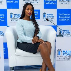 Flavia Tumusiime Instagram - Today I had the opportunity to host a webinar for @marie_stopesug about safe motherhood. 

We thank God for his excellence always.

Sweater from @so_phiescloset