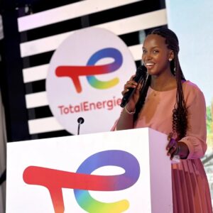 Flavia Tumusiime Instagram - Had the pleasure of hosting the publication launch of the TotalEnergies EP Uganda’s scholarship program. 10 Years of impact and success stories of what corporate social responsibility actually is. 

Dress : @flexfashionsug