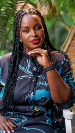 Flavia Tumusiime Instagram - Kicking off 2025 with a powerful start! 🎤 I am grateful to @nwscug for inviting me to join an inspiring conversation with incredible women in the water and sanitation sector. Together, we discussed how to overcome gender biases and step into leadership roles. 

It was a true privilege to moderate this impactful session. Let’s continue breaking barriers and leaning into our power! 💪✨ #WomenInLeadership #GenderEquality #WaterAndSanitation #ModeratorLife #BreakingBarriers

Dressed by @piviocollections 
Filmed by @visuals_by_johnsonlevis