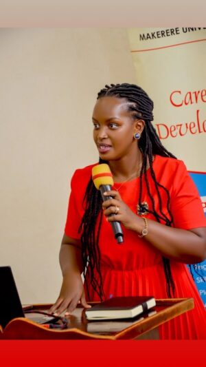 Flavia Tumusiime Instagram - Special thanks to @mariam_nakigudde for inviting me @officialmubs to talk about  unlocking the power of personal branding ! 

Remember, time is your greatest asset—don't wait to chase your dreams. Act now and get ahead! #SkillsDevelopment #PersonalBranding"

Dressed by: @flexfashionsug 
Filmed by : @visuals_by_johnsonlevis 
Hair & makeup: @head_turners_executive_salon
