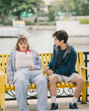 Fonthip Watcharatrakul Instagram - น้องครีม คุณตุลย์เสิร์ฟแล้ววว ใครได้ดูบ้างค้าาา สนุกไหมค้าขอเสียงโหน่ยย #รักสลับลาย