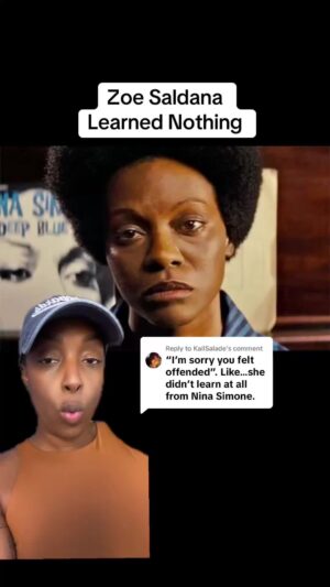 Franchesca Ramsey Instagram - #ZoeSaldana’s response is proving that she didn’t learn a thing from the Nina Simone controversy..