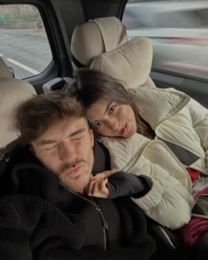 Francisca Cerqueira Gomes Instagram - I must say u look even better with 29 @pierregasly 🙃 
Forever by your side!!!! Love you gordo❤️