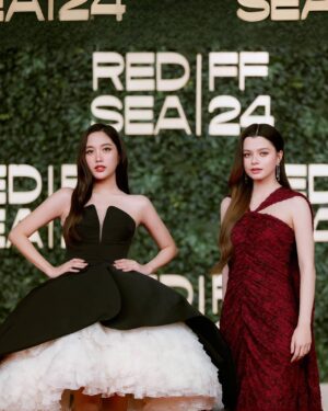 Freen Sarocha Instagram - Live from the red carpet at the Awards Ceremony; Freen.

#RedSeaIFF24
#TheNewHomeOfFilm #Freen